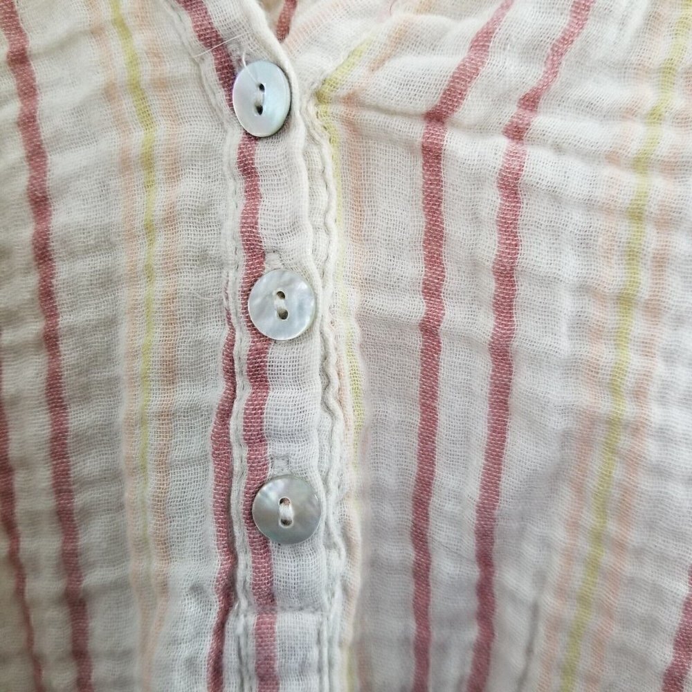 4our Dreamers 3x Gauzy Striped Top - Picture 4 of 7